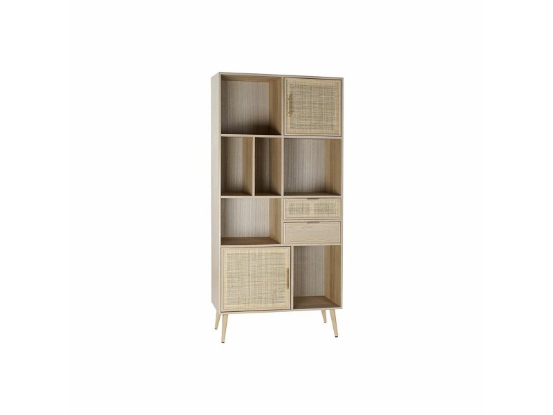 Лавица DKD Home Decor Дърво от пауловния Дървен MDF (90 x 37 x 189 cm)
