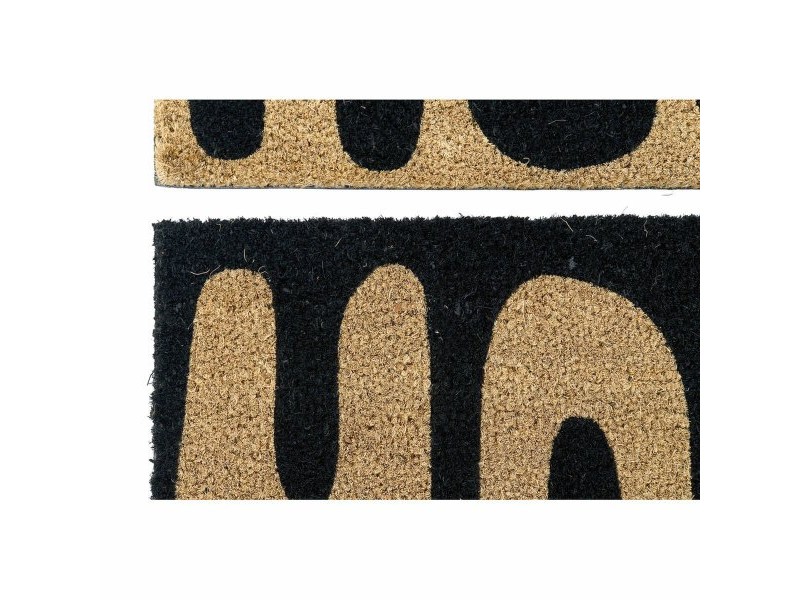 Изтривалка за Врата DKD Home Decor Hola Caracola PVC влакно (2 pcs) (60 x 40 x 1.5 cm)