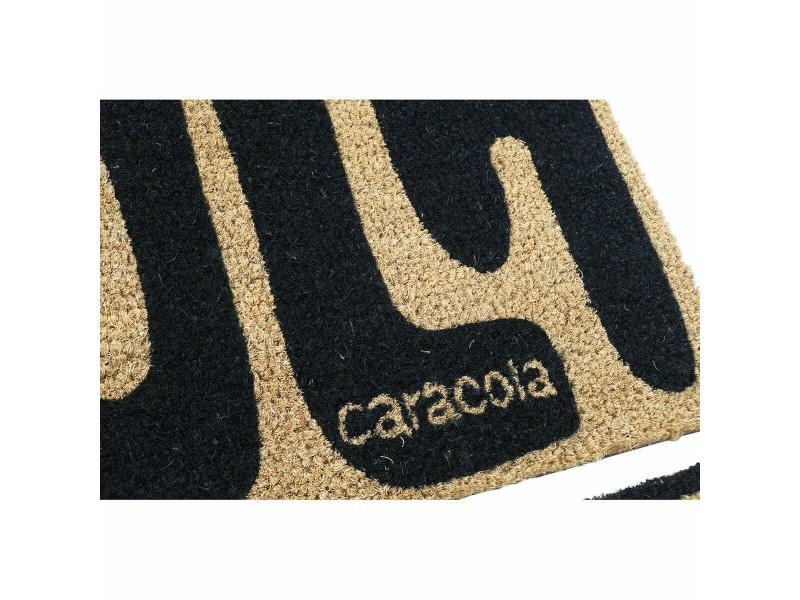 Изтривалка за Врата DKD Home Decor Hola Caracola PVC влакно (2 pcs) (60 x 40 x 1.5 cm)