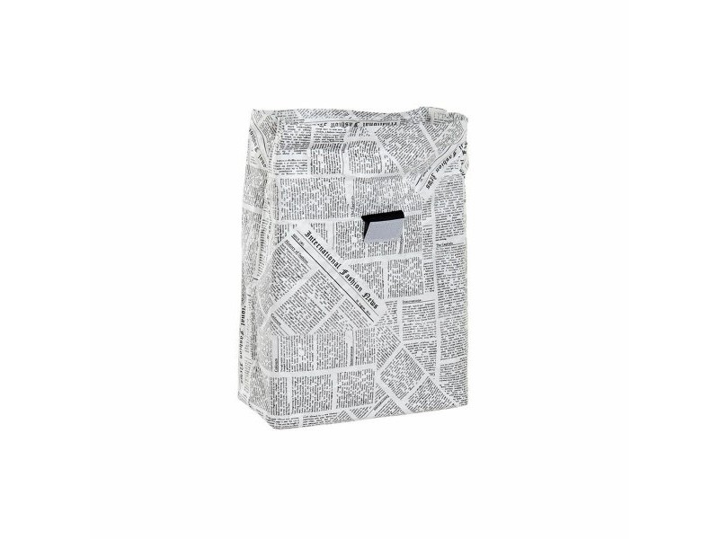 Хладилна Чанта DKD Home Decor Бял Черен 20 x 10 x 28 cm Термичен