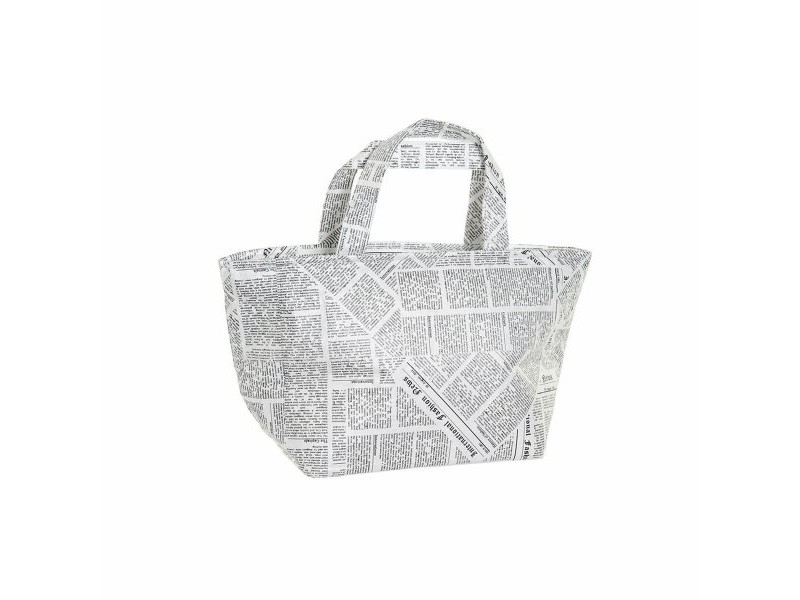 Хладилна Чанта DKD Home Decor Бял Черен 23 x 14,5 x 20 cm Термичен Хладилна Чанта DKD Home Decor Бял Черен 23 x 14,5 x 20 cm Термичен