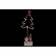 Коледно дърво DKD Home Decor Метал LED (15 x 7 x 38 cm)