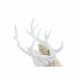 Коледна Украса DKD Home Decor Бежов полиестер Бял полистирен Царица (9 x 24 x 33 cm)