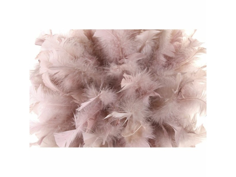 Коледна Украса DKD Home Decor Пяна Перо (40 x 40 x 40 cm) (2 pcs)