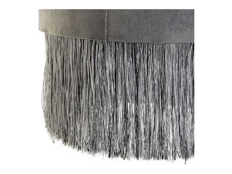 Купол на Лампа DKD Home Decor 8424001773930 Сив Бургундия Метал Кадифе Ресни Sixties 30 x 30 x 29 cm (2 броя)
