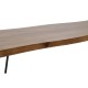 Пейка DKD Home Decor 160 x 46 x 46 cm Естествен Черен Светло кафяв Alpino Пейка DKD Home Decor 160 x 46 x 46 cm Естествен Черен Светло кафяв Alpino