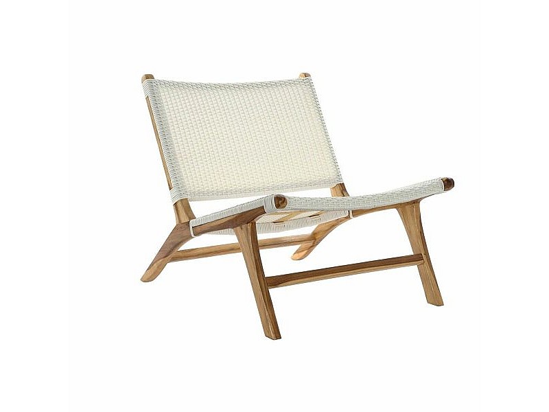 Aiatool DKD Home Decor MB-177833 Бял Естествен PVC Тик 65 x 80 x 68 cm