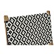 Aiatool DKD Home Decor Бял Черен Естествен PVC Тик 65 x 80 x 68 cm