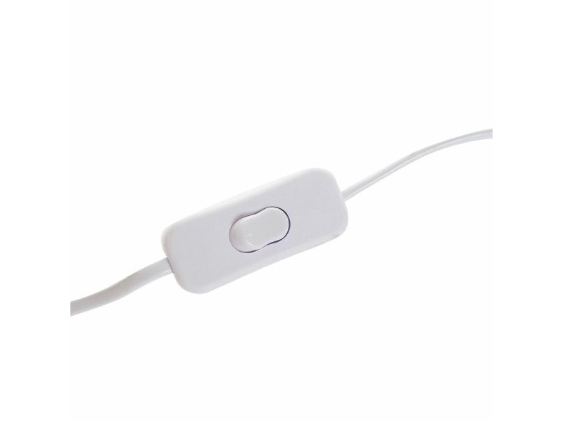 Настолна лампа DKD Home Decor Бял Естествен Бамбук 40 W 220 V 32 x 32 x 45,5 cm