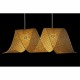 Полилей DKD Home Decor Светло кафяв Дървен Бамбук 50 W 220 V 80 x 30 x 30 cm Полилей DKD Home Decor Светло кафяв Дървен Бамбук 50 W 220 V 80 x 30 x 30 cm