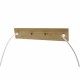 Полилей DKD Home Decor Светло кафяв Дървен Бамбук 50 W 220 V 80 x 30 x 30 cm
