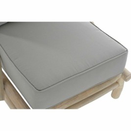 Градинско кресло DKD Home Decor Естествен Светло сив 82 x 80 x 73 cm
