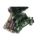 Коледна Украса DKD Home Decor Червен Зелен Кола 26 x 11,5 x 16,5 cm (2 броя)