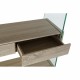 Лавица DKD Home Decor 90 x 35 x 180 cm Кристал Естествен Дървен Прозрачен Дървен MDF