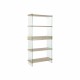 Лавица DKD Home Decor 90 x 35 x 180 cm Кристал Естествен Дървен Прозрачен Дървен MDF