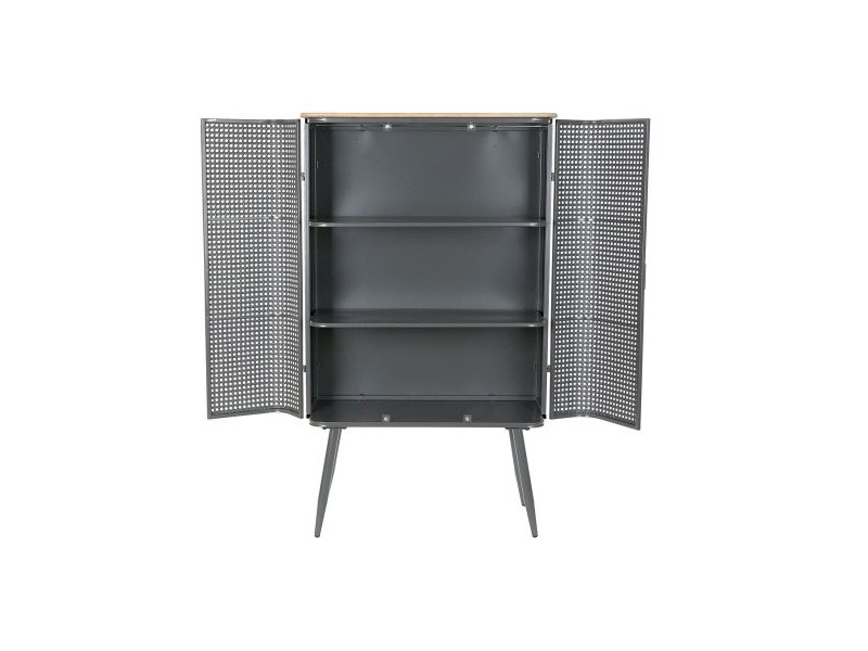 Лавица DKD Home Decor Естествен Сив Метал Дървен 2 Рафтове (79 x 39 x 133 cm) Лавица DKD Home Decor Естествен Сив Метал Дървен 2 Рафтове (79 x 39 x 133 cm)