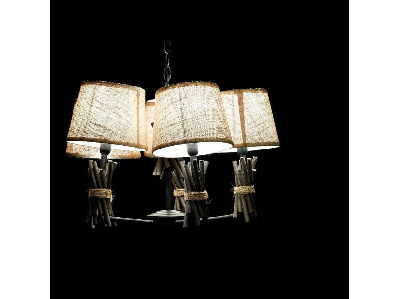 Полилей DKD Home Decor полиестер Метал (55 x 55 x 100 cm)
