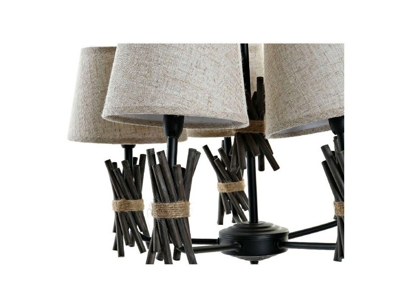 Полилей DKD Home Decor полиестер Метал (55 x 55 x 100 cm)