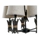 Полилей DKD Home Decor полиестер Метал (55 x 55 x 100 cm)