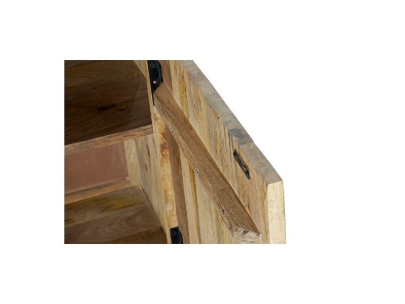 Лавица DKD Home Decor Метал Дърво манго (95 x 40 x 170 cm)