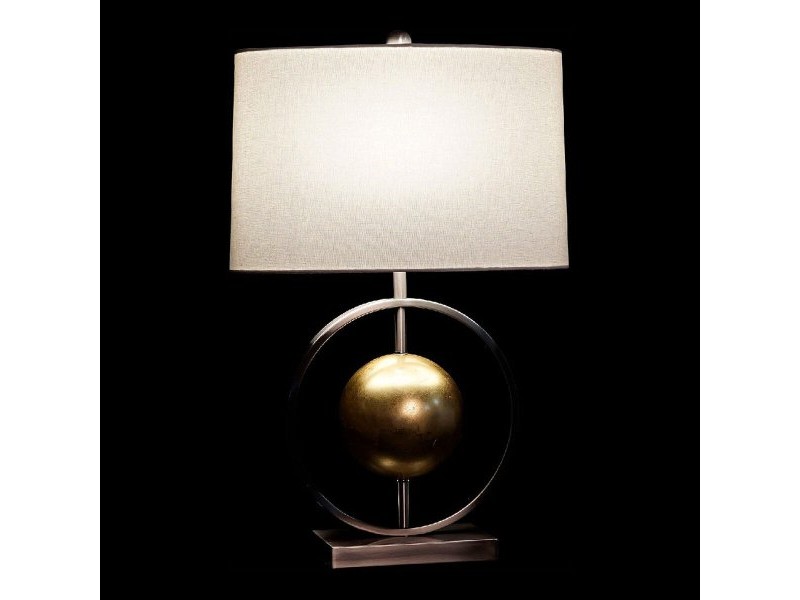 Настолна лампа DKD Home Decor 8424001806843 Бял Златен Сребрист Метал 60 W 220 V 40 x 22 x 64 cm