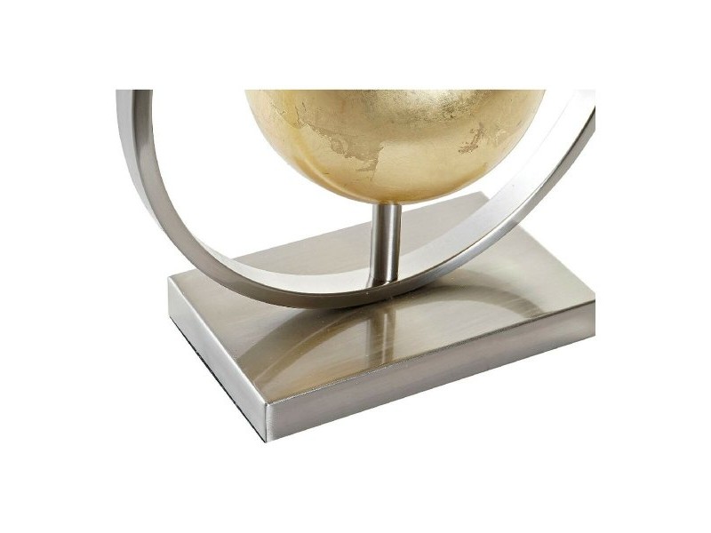 Настолна лампа DKD Home Decor 8424001806843 Бял Златен Сребрист Метал 60 W 220 V 40 x 22 x 64 cm