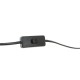 Настолна лампа DKD Home Decor Кафяв Бежов полиестер Дървен 220 V 50 W