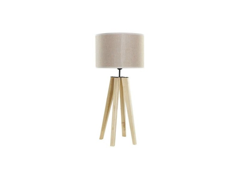 Настолна лампа DKD Home Decor Бежов Дървен Кафяв 220 V 50 W 30 x 30 x 69 cm Настолна лампа DKD Home Decor Бежов Дървен Кафяв 220 V 50 W 30 x 30 x 69 cm