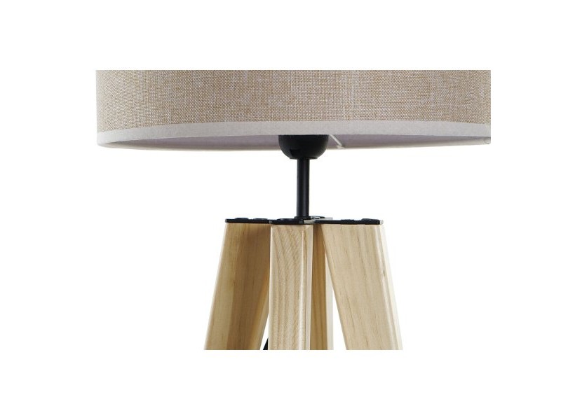Настолна лампа DKD Home Decor Бежов Дървен Кафяв 220 V 50 W 30 x 30 x 69 cm Настолна лампа DKD Home Decor Бежов Дървен Кафяв 220 V 50 W 30 x 30 x 69 cm