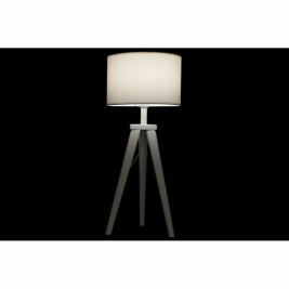 Настолна лампа DKD Home Decor 8424001807918 Дървен Бял 220 V 50 W 30 x 30 x 72 cm