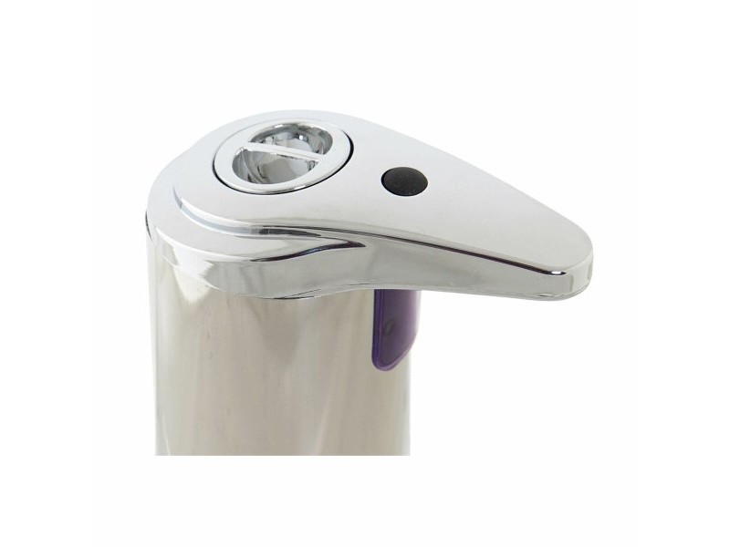 Автоматичен Дозатор за Сапун със Сензор DKD Home Decor Черен Сребрист ABS 250 ml 11,1 x 7,5 x 19 cm