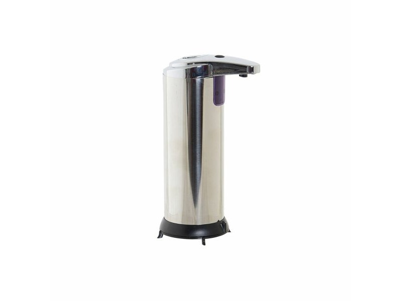 Автоматичен Дозатор за Сапун със Сензор DKD Home Decor Черен Сребрист ABS 250 ml 11,1 x 7,5 x 19 cm