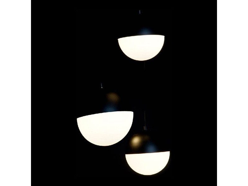 Полилей DKD Home Decor Бял Черен Метал Кристал 220 V (40 x 40 x 80 cm)