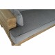 Фотьойл DKD Home Decor Сив Естествен Alpino 224 x 95 x 82 cm