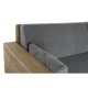 Фотьойл DKD Home Decor Сив Естествен Alpino 224 x 95 x 82 cm