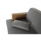 Фотьойл DKD Home Decor Сив Естествен Alpino 224 x 95 x 82 cm