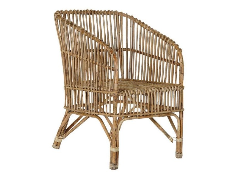 Градинско кресло DKD Home Decor Естествен 56 x 52 x 82 cm