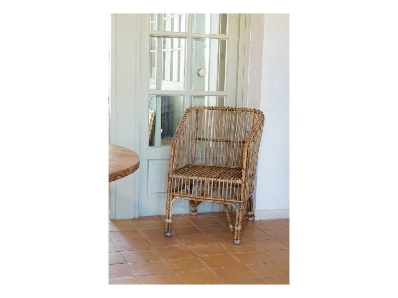 Градинско кресло DKD Home Decor Естествен 56 x 52 x 82 cm