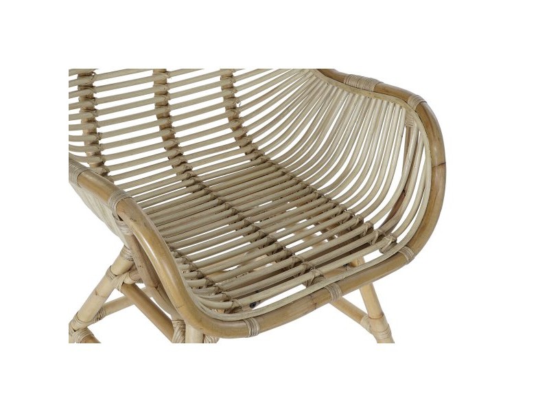 Aiatool DKD Home Decor Многоцветен Естествен Pатан 61 x 58 x 92 cm 62 x 62 x 92 cm