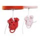 Настолна лампа DKD Home Decor полиестер Смола 25W 220 V Маймуна (2 pcs) (19 x 17 x 53 cm)