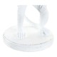 Настолна лампа DKD Home Decor Бял Черен полиестер Метал Смола 25W 220 V Маймуна (2 pcs) (20 x 20 x 45 cm)