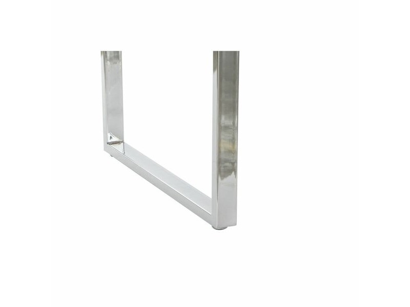 Бюро DKD Home Decor Бял Сребрист Метал Дървен MDF 120 x 55 x 76 cm