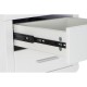 Бюро DKD Home Decor Бял Сребрист Метал Дървен MDF 120 x 55 x 76 cm
