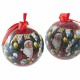 Коледни топки DKD Home Decor Дядо Коледа PVC (7 pcs) (7.5 x 7.5 x 12 cm)