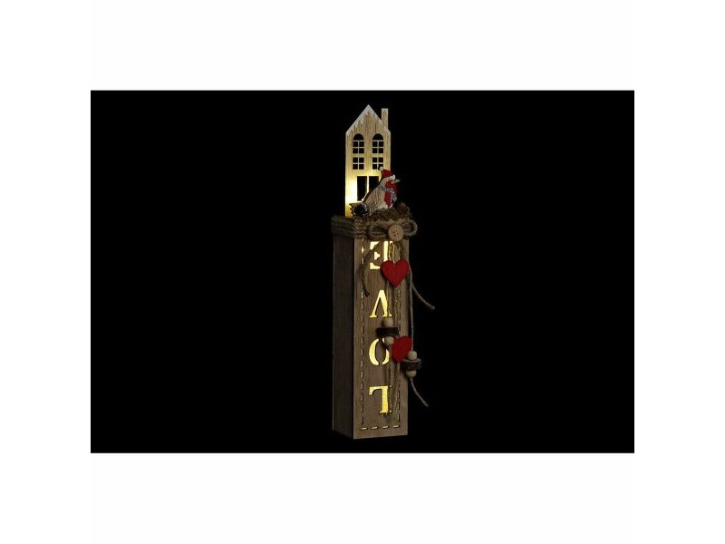 Ярка декорация DKD Home Decor Коледа Естествен (6,5 x 7,5 x 36 cm) (2 броя) Ярка декорация DKD Home Decor Коледа Естествен (6,5 x 7,5 x 36 cm) (2 броя)
