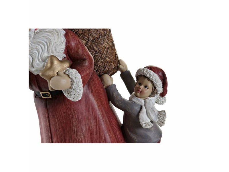Декоративна фигурка DKD Home Decor Дядо Коледа Смола (15 x 11 x 27 cm)