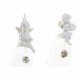 Коледна Украса DKD Home Decor Смола Кристал Ангел (4 pcs) (5 x 5 x 10.5 cm)