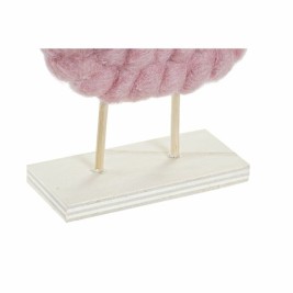 Коледна Украса DKD Home Decor полиестер Дървен (2 pcs) (10 x 4 x 16 cm)