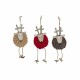 Коледна Украса DKD Home Decor полиестер Дървен Царица (3 pcs) (8 x 3 x 26 cm) Коледна Украса DKD Home Decor полиестер Дървен Царица (3 pcs) (8 x 3 x 26 cm)