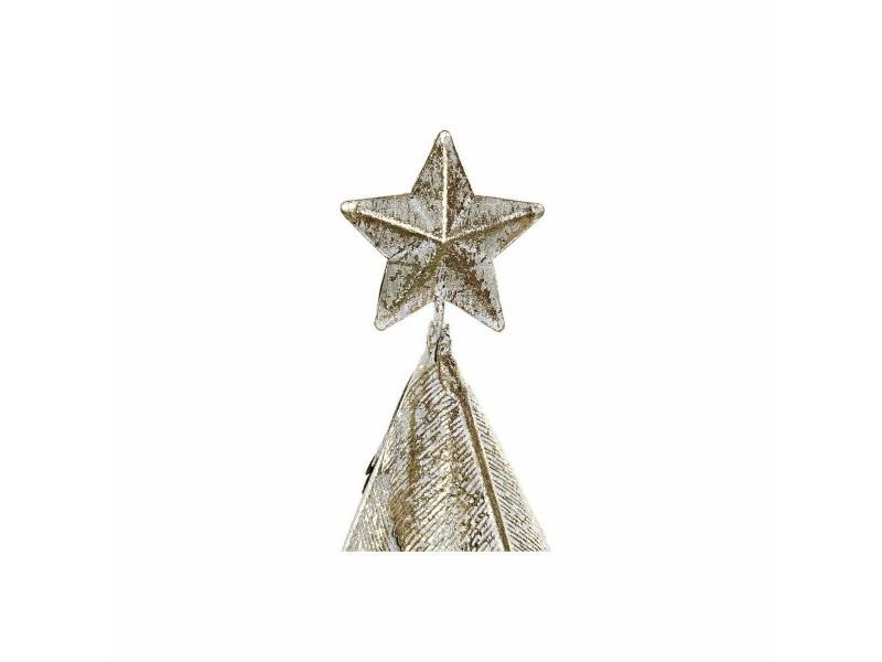 Коледна Украса DKD Home Decor Дърво Метал (12 x 12 x 37 cm)